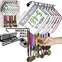 MEOLLO Medallero Colgador de medallas y dorsales (100% Acero) - Fabricado en España